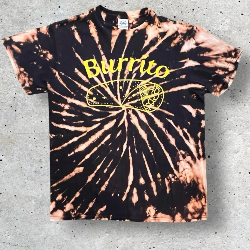 Burrito Men's Tie Dye Tee Shirt